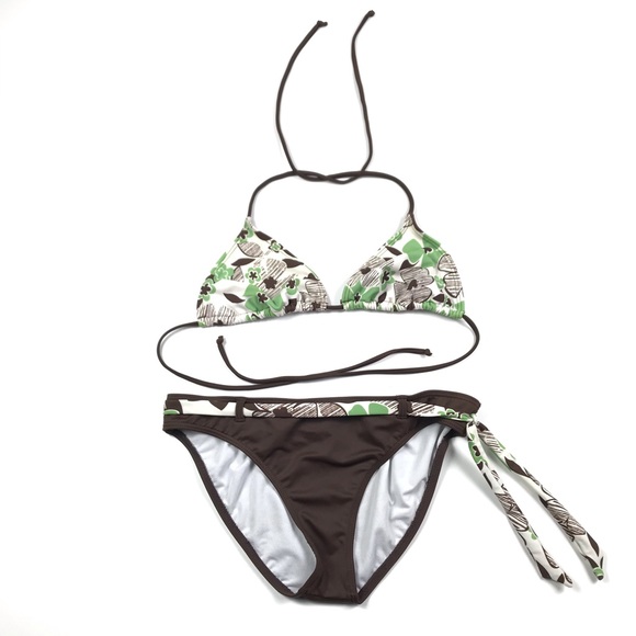 Billabong Other - Billabong 2 Piece Halter Bikini Bathing Swim Suit